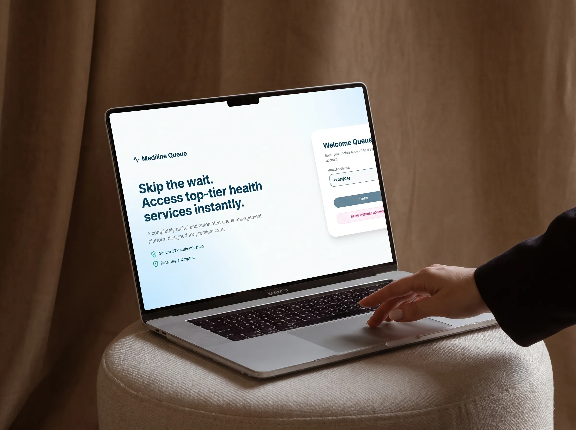 Mediline Queue Healthcare SaaS Case Study
