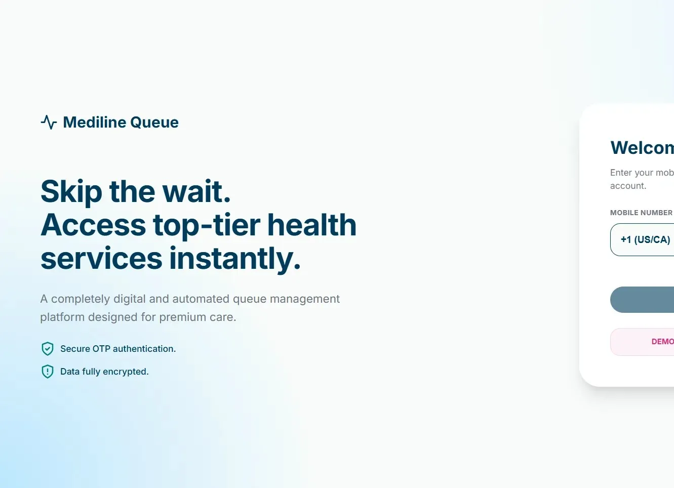 Mediline - Healthcare Website