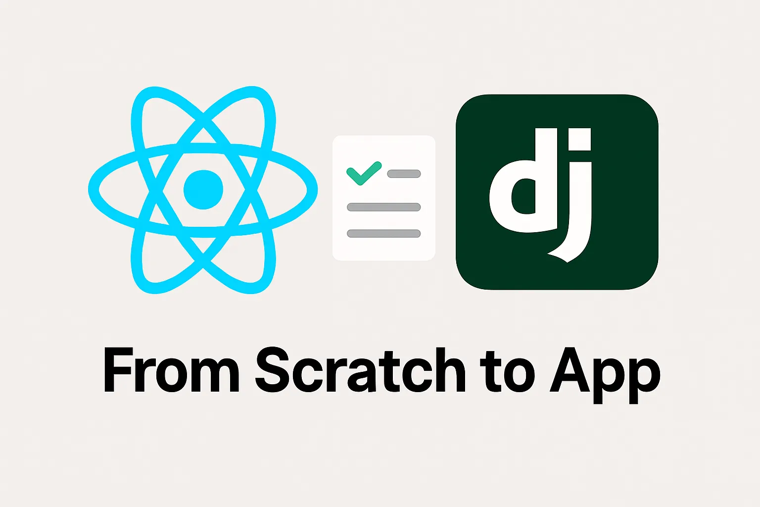 Django and React Stack